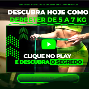 Landing Page para venda de produtos para emagrecimento