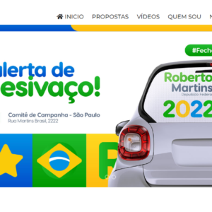 Site do politico pronto em PHP