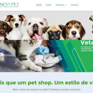 Site para PetShop